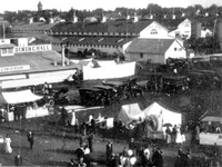 Dining Hall and Horse Barn at 1912 State Fair