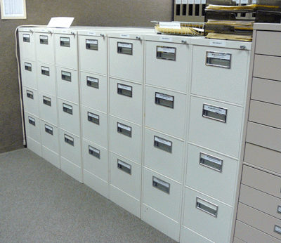 Biographical File Cabinets